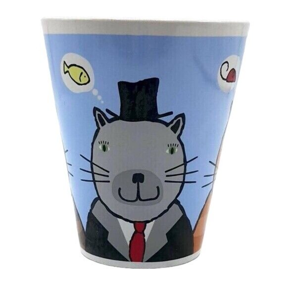 2/$15 Riviera Van Beers Kitty Cat Mug 4.75" Signature Stoneware Crazy Cat Lady - Picture 3 of 7